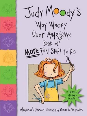 Book cover for Judy Moody's Way Wacky Uber Awesome Book