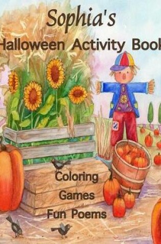 Cover of Sophia's Halloween Activity Book