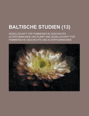 Book cover for Baltische Studien (13)