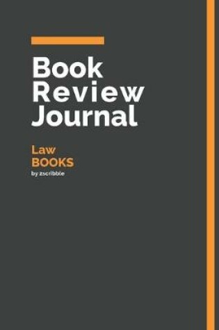 Cover of Book Review Journal Law Books