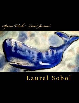 Cover of Sperm Whale Lined Journal