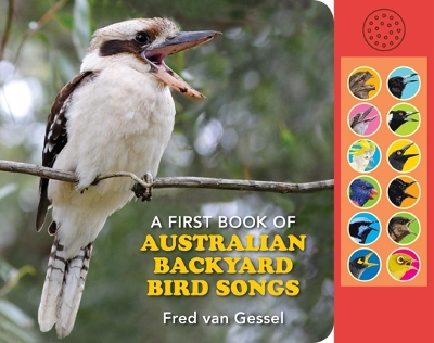 Book cover for A First Book of Australian Backyard Bird Songs