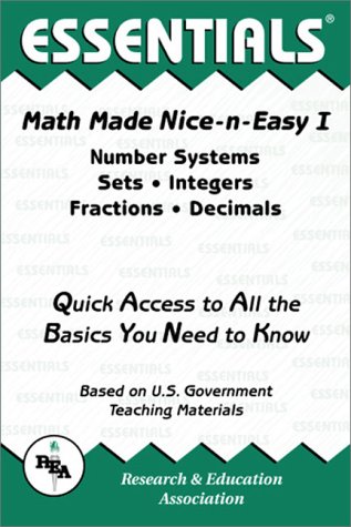 Book cover for Nice & Easy Math 1