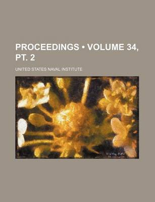 Book cover for Proceedings (Volume 34, PT. 2)