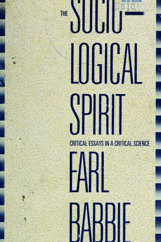 Cover of The Sociological Spirit