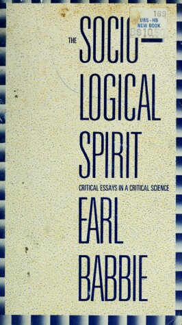 Book cover for The Sociological Spirit