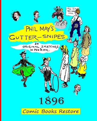 Book cover for Phil May's Gutter-Snipes