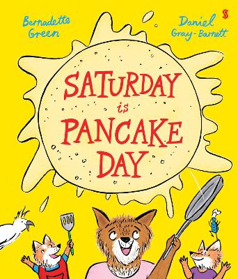 Book cover for Saturday is Pancake Day