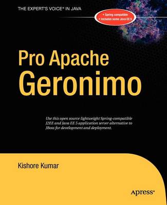 Book cover for Pro Apache Geronimo