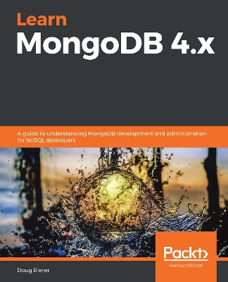 Book cover for Learn MongoDB 4.x