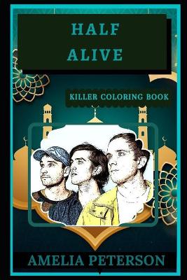 Book cover for Half Alive Killer Coloring Book