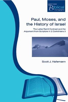 Book cover for Paul, Moses and the History of Israel