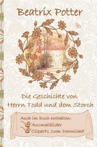 Cover of Die Geschichte von Herrn Todd und dem Storch (inklusive Ausmalbilder und Cliparts zum Download)