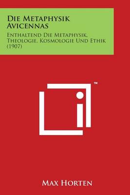 Book cover for Die Metaphysik Avicennas