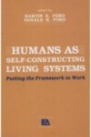 Book cover for Humans As Self-constructing Living Systems