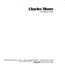 Cover of Charles Moore