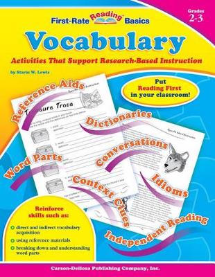 Book cover for Vocabulary, Grades 2 - 3