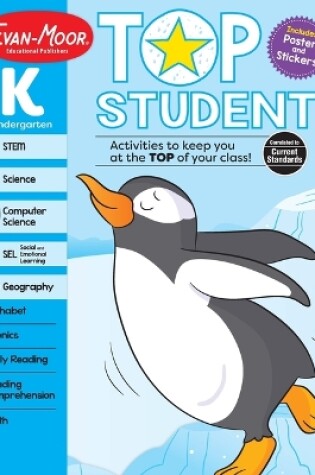 Cover of Top Student, Kindergarten Workbook