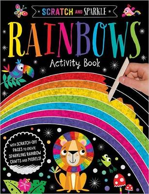 Book cover for Scratch and Sparkle Rainbows