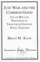 Cover of Just War and the Common Good