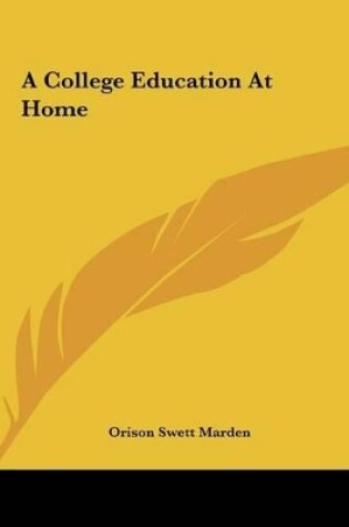Cover of A College Education at Home