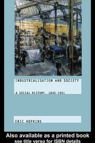 Cover of Industrialisation and Society