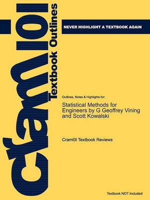 Book cover for Studyguide for Statistical Methods for Engineers by Vining, G. Geoffrey, ISBN 9780538735186