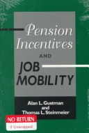 Book cover for Pension Incentives and Job Mobility