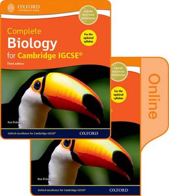 Book cover for Complete Biology for Cambridge IGCSE Print and Online Student Book Pack