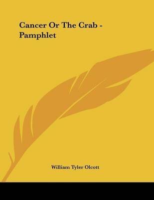 Book cover for Cancer or the Crab - Pamphlet