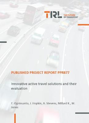 Book cover for Innovative active travel solutions and their evaluation
