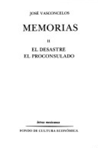 Cover of Memorias