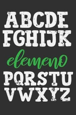 Cover of ABCDEFGHIJK elemeno PQRSTUVWXYZ