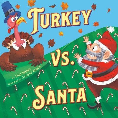 Book cover for Turkey vs. Santa