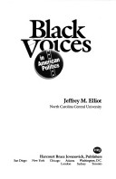 Book cover for Elliot Black Voices American Politics