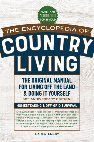 Cover of The Encyclopedia of Country Living, 50th Anniversary Edition