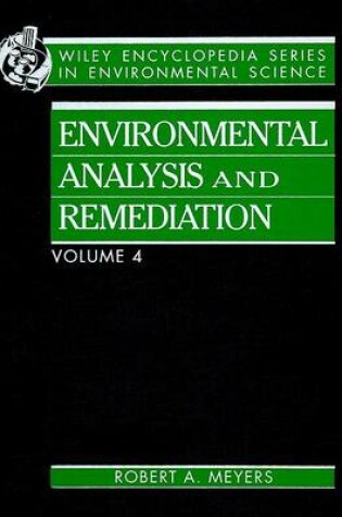 Cover of Encyclopedia of Environmental Analysis and Remedia Remediation V 4