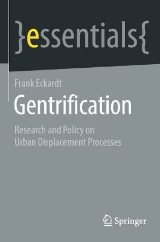 Cover of Gentrification