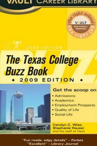Cover of Texas College Buzz Book