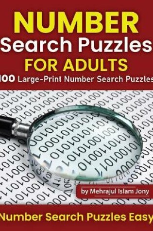 Cover of Number Search Puzzles For Adults