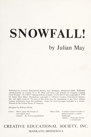 Cover of Snowfall!
