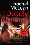 Book cover for Deadly Christmas (Large Print)