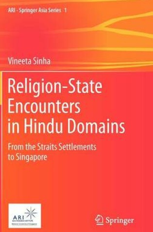 Cover of Religion-State Encounters in Hindu Domains