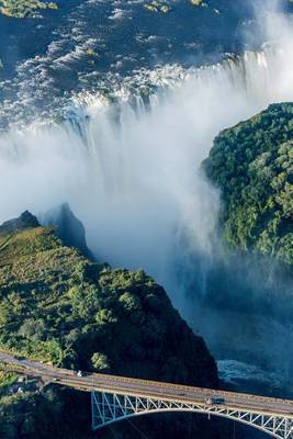 Book cover for A View of the Bridge and Victoria Falls Journal