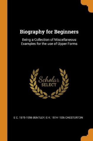 Cover of Biography for Beginners