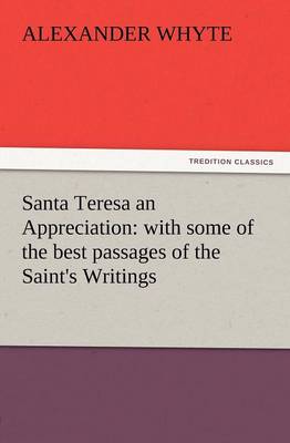 Book cover for Santa Teresa an Appreciation