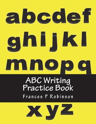 Book cover for ABC Writing Practice Book