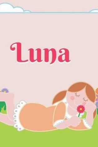 Cover of Luna Personalized Sketchbook Journal Notebook