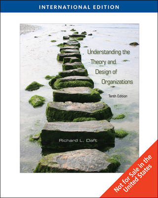 Book cover for Understanding the Theory and Design of Organizations