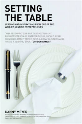 Book cover for Setting the Table: The Transforming Power of Hospitality in Business